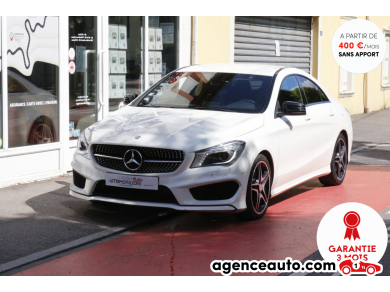 Achat voiture occasion, Auto occasion pas cher | Agence Auto Mercedes Classe CLA Coupé 200 d 136 Fascination Pack AMG 7G-DCT (Sièges chauffants, Dynamic Select, GPS...) Blanc Année: 2014 Automatique Diesel