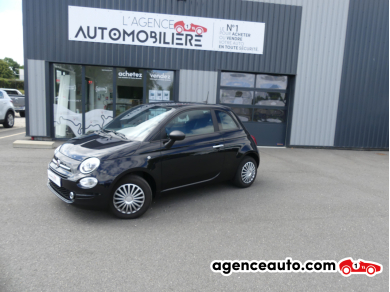 Achat voiture occasion, Auto occasion pas cher | Agence Auto Fiat 500 HYBRIDE 1.0 BSG 70CH Noir Année: 2024 Manuelle Hybride