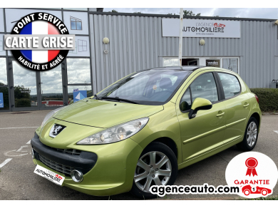 Achat voiture occasion, Auto occasion pas cher | Agence Auto Peugeot 207 1.6 HDi 110 CV FELINE Vert Année: 2008 Manuelle Diesel