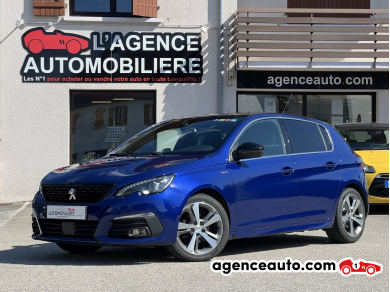 Achat voiture occasion, Auto occasion pas cher | Agence Auto Peugeot 308 1.5 hdi 130 GT LINE Bleu Année: 2018 Manuelle Diesel