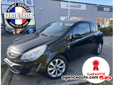 Achat voiture occasion, Auto occasion pas cher | Agence Auto Opel Corsa 1.3 CDTI 75 cv ecoFLEX Noir Année: 2013 Manuelle Diesel