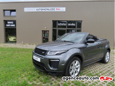 Achat voiture occasion, Auto occasion pas cher | Agence Auto Land Rover Range Rover Evoque Cabriolet 2.0 TD4 16V 4WD HSE Dynamic180Cv Noir Année: 2016 Automatique Diesel