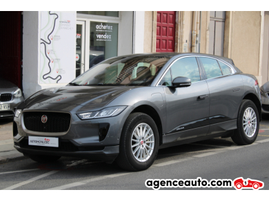 Achat voiture occasion, Auto occasion pas cher | Agence Auto Jaguar I-Pace EV 400 90KWH S AWD BVA ( Entretien JAGUAR, Caméra de recul, Cockpit Digital ... ) Gris Année: 2019 Automatique Électrique