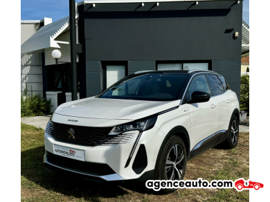 Achat voiture occasion, Auto occasion pas cher | Agence Auto Peugeot 3008 1.6 hybride 225 cv PHEV GT Pack E- EAT8 Blanc Année: 2021 Automatique Hybride