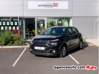 Achat voiture occasion, Auto occasion pas cher | Agence Auto Citroen C3 1.5 BlueHDi 100ch S&S Feel Société Noir Année: 2021 Manuelle Diesel