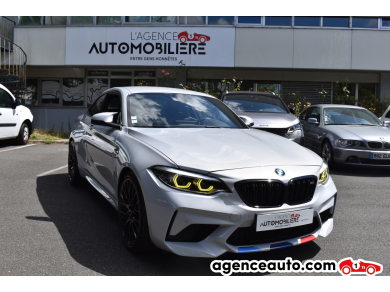 Achat voiture occasion, Auto occasion pas cher | Agence Auto Bmw M2 LCI Competition 3.0 i DKG 411 cv Boîte auto Immat FR Gris Année: 2018 Automatique Essence