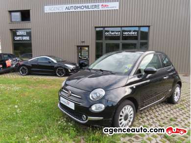 Achat voiture occasion, Auto occasion pas cher | Agence Auto Fiat 500 II Phase 3 1.2 Lounge 69Cv Noir Année: 2018 Manuelle Essence