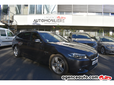 Aankoop Gebruikte Auto, Goedkope Gebruikte Auto | Agence Auto Bmw Série 5 Touring M SPORT (F11 LCI) 530d xDrive 3.0 d 258 cv Boîte auto Grijs Jaar: 2014 Automatische auto Diesel