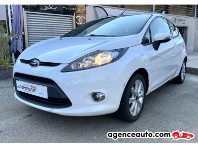 Achat voiture occasion, Auto occasion pas cher | Agence Auto Ford Fiesta 1.2 82 TREND PACK Blanc Année: 2012 Manuelle Essence