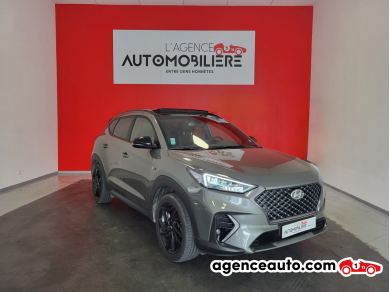 Achat voiture occasion, Auto occasion pas cher | Agence Auto Hyundai Tucson 1.6 CRDI 136 N LINE DCT-7 + TOIT OUVRANT Gris Année: 2019 Automatique Diesel