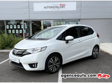 Achat voiture occasion, Auto occasion pas cher | Agence Auto Honda Jazz EXCLUSIVE NAVI 1.3I-VTEC Blanc Année: 2017 Manuelle Essence