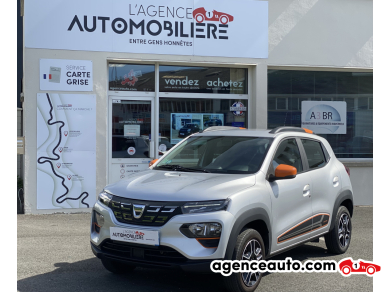 Achat voiture occasion, Auto occasion pas cher | Agence Auto Dacia Spring 45CV 27.4KWH CONFORT PLUS BVA - 1ERE MAIN - ORIGINE FRANCE Blanc Année: 2022 Automatique Électrique