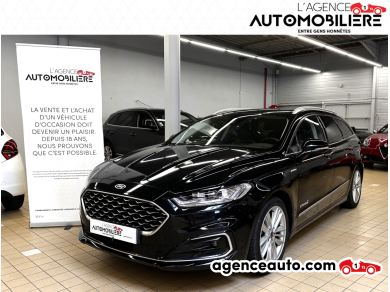 Achat voiture occasion, Auto occasion pas cher | Agence Auto Ford Mondeo SW 2.0 HYBRID 187 VIGNALE BVA Noir Année: 2019 Automatique Essence, Hybride