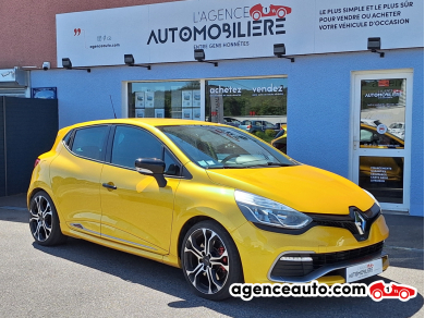 Achat voiture occasion, Auto occasion pas cher | Agence Auto Renault Clio 4 1.6 T 220cv ENERGY RS TROPHY EDC Jaune Année: 2016 Automatique Essence