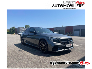 Achat voiture occasion, Auto occasion pas cher | Agence Auto Mercedes Classe C Mercedes-Benz Classe C 220 d AMG-Line 4 Matic BV9 Gris Année: 2018 Automatique Diesel