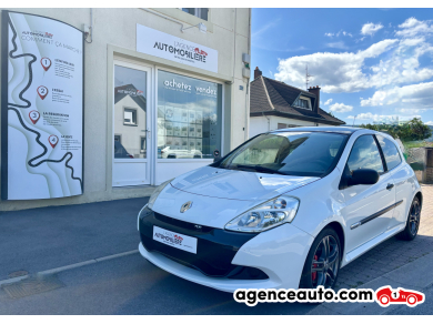 Achat voiture occasion, Auto occasion pas cher | Agence Auto Renault Clio III Phase 2 RS 2.0 i 16V 201 cv Chassis CUP Blanc Année: 2011 Manuelle Essence