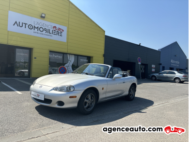 Aankoop Gebruikte Auto, Goedkope Gebruikte Auto | Agence Auto Mazda MX-5 ROADSTER 1.6L 110CV ELEGANCE Grijs Jaar: 2002 Automatische auto Benzine