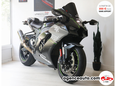 Achat voiture occasion, Auto occasion pas cher | Agence Auto Kawasaki Ninja ZX-10R Covering Winter Test (Akrapovic, Shifter Up/Down, Régulateur) Noir Année: 2023 Manuelle Essence