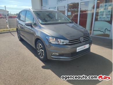 Achat voiture occasion, Auto occasion pas cher | Agence Auto Volkswagen Touran 1.5 TSI EVO 150ch Confortline DSG7 7 places (ACC, CarPlay, TO) Gris Année: 2019 Automatique Essence