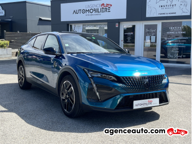 Achat voiture occasion, Auto occasion pas cher | Agence Auto Peugeot 408 GT PHEV 180 ch e-EAT8 - PACK CUIR - TOIT OUVRANT Bleu Année: 2024 Automatique Hybride