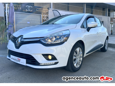 Achat voiture occasion, Auto occasion pas cher | Agence Auto Renault Clio IV SOCIETE phase 2 Blanc Année: 2019 Manuelle Diesel