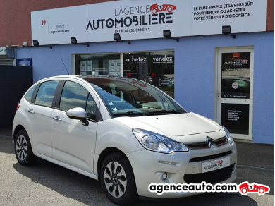 Achat voiture occasion, Auto occasion pas cher | Agence Auto Citroen C3 82 Confort Blanc Année: 2014 Manuelle Essence