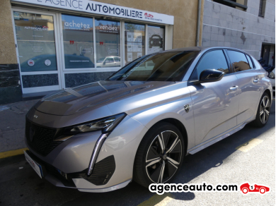 Achat voiture occasion, Auto occasion pas cher | Agence Auto Peugeot 308 II (2) 1.2 PURETECH 130 S&S GT EAT8 Gris Année: 2022 Automatique Essence