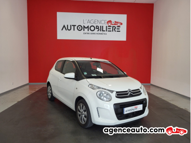 Achat voiture occasion, Auto occasion pas cher | Agence Auto Citroen C1 1.0 VTI 72 S&S 5P Blanc Année: 2021 Manuelle Essence