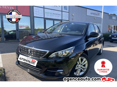 Achat voiture occasion, Auto occasion pas cher | Agence Auto Peugeot 308 BUSINESS ACTIVE II (T9) Phase II 1.5 BlueHDi 16V EAT8 S&S 130 cv Boîte auto Noir Année: 2019 Automatique Diesel