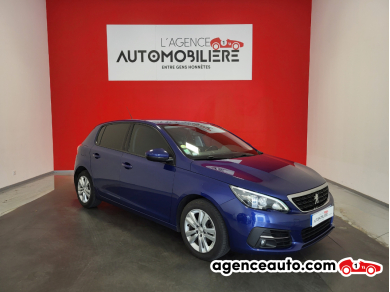 Achat voiture occasion, Auto occasion pas cher | Agence Auto Peugeot 308 1.6 BLUEHDI 100 ACTIVE BUSINESS + CARPLAY Bleu Année: 2018 Manuelle Diesel