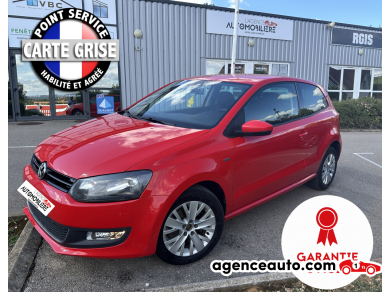 Achat voiture occasion, Auto occasion pas cher | Agence Auto Volkswagen Polo 1.2 TSi 105 cv confort Rouge Année: 2013 Manuelle Essence