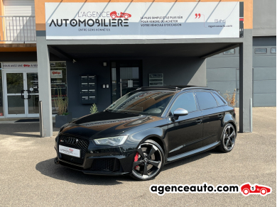 Achat voiture occasion, Auto occasion pas cher | Agence Auto Audi RS3 sportback 2.5 TFSi 367 cv - Toit ouvrant/B&O/Echappement RS/Sièges RS-chauffants/Caméra Noir Année: 2016 Automatique Essence