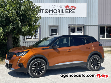 Achat voiture occasion, Auto occasion pas cher | Agence Auto Peugeot 2008 GT PACK 1.2 puretech 130ch Orange Année: 2021 Manuelle Essence