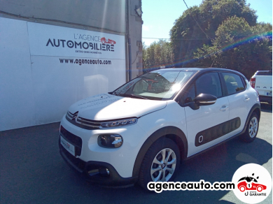 Achat voiture occasion, Auto occasion pas cher | Agence Auto Citroen C3 1.2 PURETECH 110 FEEL EAT BVA Blanc Année: 2017 Automatique Essence