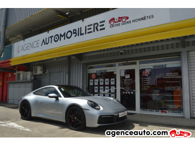 Achat voiture occasion, Auto occasion pas cher | Agence Auto Porsche 911 Coupe 3.0 450ch S PDK Gris Année: 2019 Automatique Essence