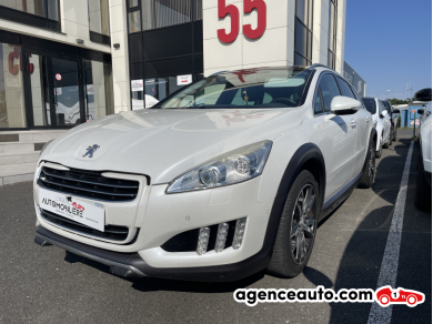 Achat voiture occasion, Auto occasion pas cher | Agence Auto Peugeot 508 2.0l iHdi 163ch Blanc Année: 2013 Automatique Hybride