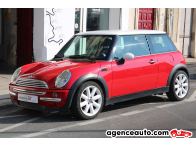 Achat voiture occasion, Auto occasion pas cher | Agence Auto Mini Cooper 1.6 115 COOPER (Embrayage Neuf, Boîte De Vitesse Neuve..) Rouge Année: 2002 Manuelle Essence