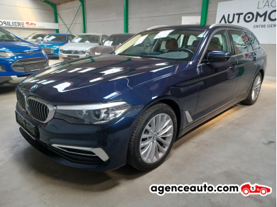 Achat voiture occasion, Auto occasion pas cher | Agence Auto Bmw Série 5 518d Automatique Luxury Line Cuir,I-cockpit,Full Led !! Bleu Année: 2020 Automatique Diesel