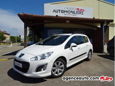 Achat voiture occasion, Auto occasion pas cher | Agence Auto Peugeot 308 GENERATION-I SW 1.6 HDI 110 CONFORT Blanc Année: 2013 Manuelle Diesel