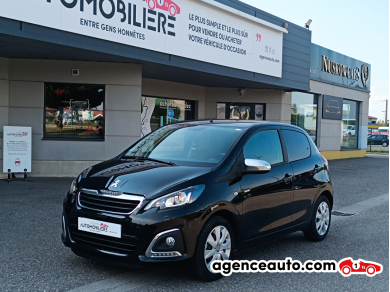 Achat voiture occasion, Auto occasion pas cher | Agence Auto Peugeot 108 1.0 e-VTi 72 CV STYLE 12V S&S Noir Année: 2020 Manuelle Essence