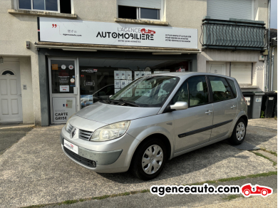 Achat voiture occasion, Auto occasion pas cher | Agence Auto Renault Scenic II 1.6L 111 cv - Expression Gris Année: 2006 Manuelle Essence