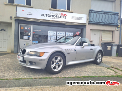 Achat voiture occasion, Auto occasion pas cher | Agence Auto Bmw Z3 Roadster 1.9i 118cv Gris Année: 2001 Manuelle Essence