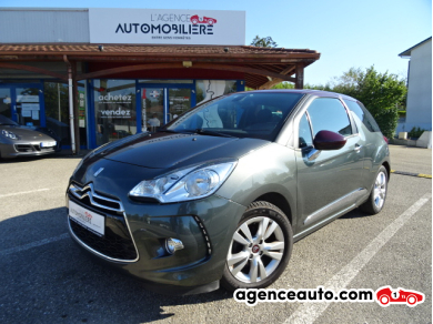 Achat voiture occasion, Auto occasion pas cher | Agence Auto Citroen DS3 1.6 VTI 120 SO CHIC BVA Gris Année: 2012 Automatique Essence