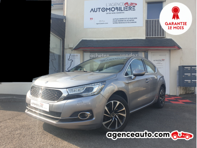 Achat voiture occasion, Auto occasion pas cher | Agence Auto DS DS 4 1.6 BLUEHDI 120 CONNECTED CHIC START-STOP BVM6 Gris Année: 2016 Manuelle Diesel