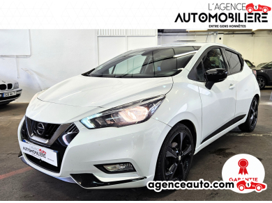 Achat voiture occasion, Auto occasion pas cher | Agence Auto Nissan Micra 0.9 IG-T 90 5CV ACENTA Blanc Année: 2018 Manuelle Essence