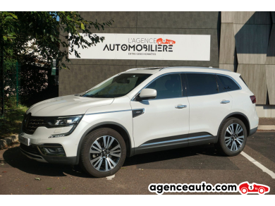 Achat voiture occasion, Auto occasion pas cher | Agence Auto Renault Koleos Initiale Paris 2.0 dci 190 ch 4X4 Blanc Année: 2019 Automatique Diesel