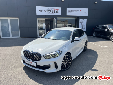 Achat voiture occasion, Auto occasion pas cher | Agence Auto Bmw Série 1 118i 1.5 i 12V DCT7 140 cv M Sport Blanc Année: 2019 Automatique Essence