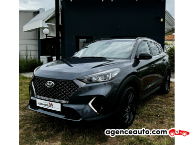 Achat voiture occasion, Auto occasion pas cher | Agence Auto Hyundai Tucson 1.6 CRDI 135 N-LINE 2WD DCT Gris Année: 2019 Automatique Diesel