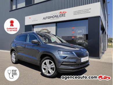 Achat voiture occasion, Auto occasion pas cher | Agence Auto Skoda Karoq 1.5 TSI 150 STYLE ACT VIRTUAL TOIT OUVRANT "1ère Main" Gris Année: 2021 Automatique Essence