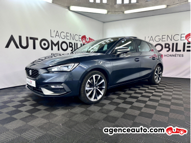 Achat voiture occasion, Auto occasion pas cher | Agence Auto Seat Leon 1.4 EHYBRID 204 S&S FR DSG (Toit ouvrant) Argent Année: 2020 Automatique Hybride